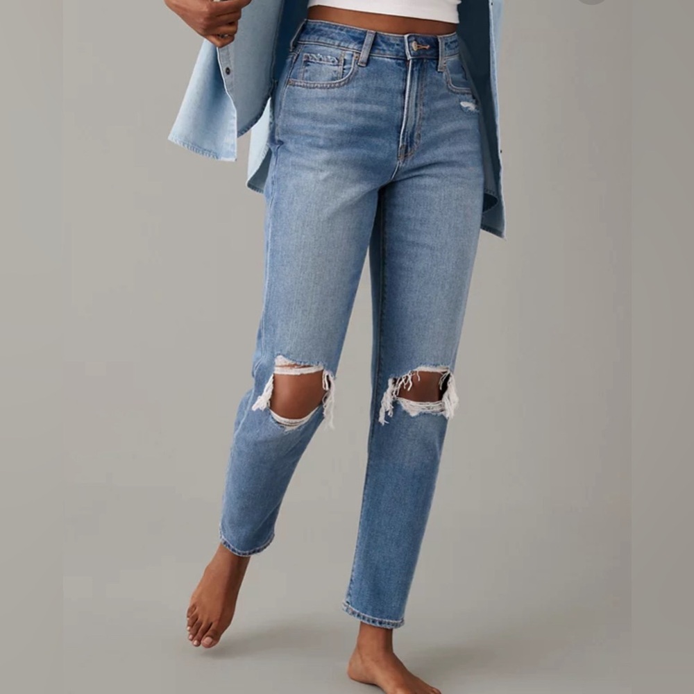 American Eagle curvy mom jeans